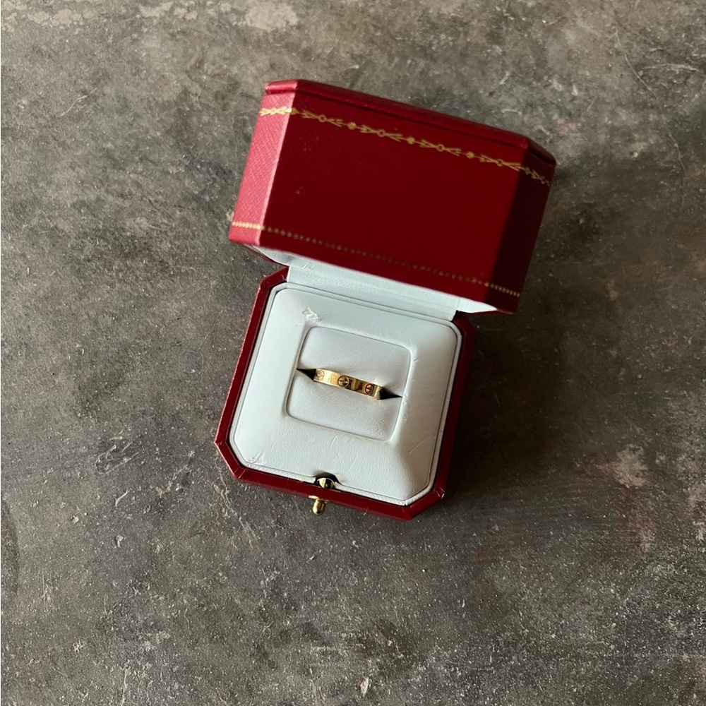 Cartier Love wedding band